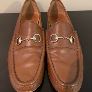 Gucci Horsebit Brown Loafer sz 39